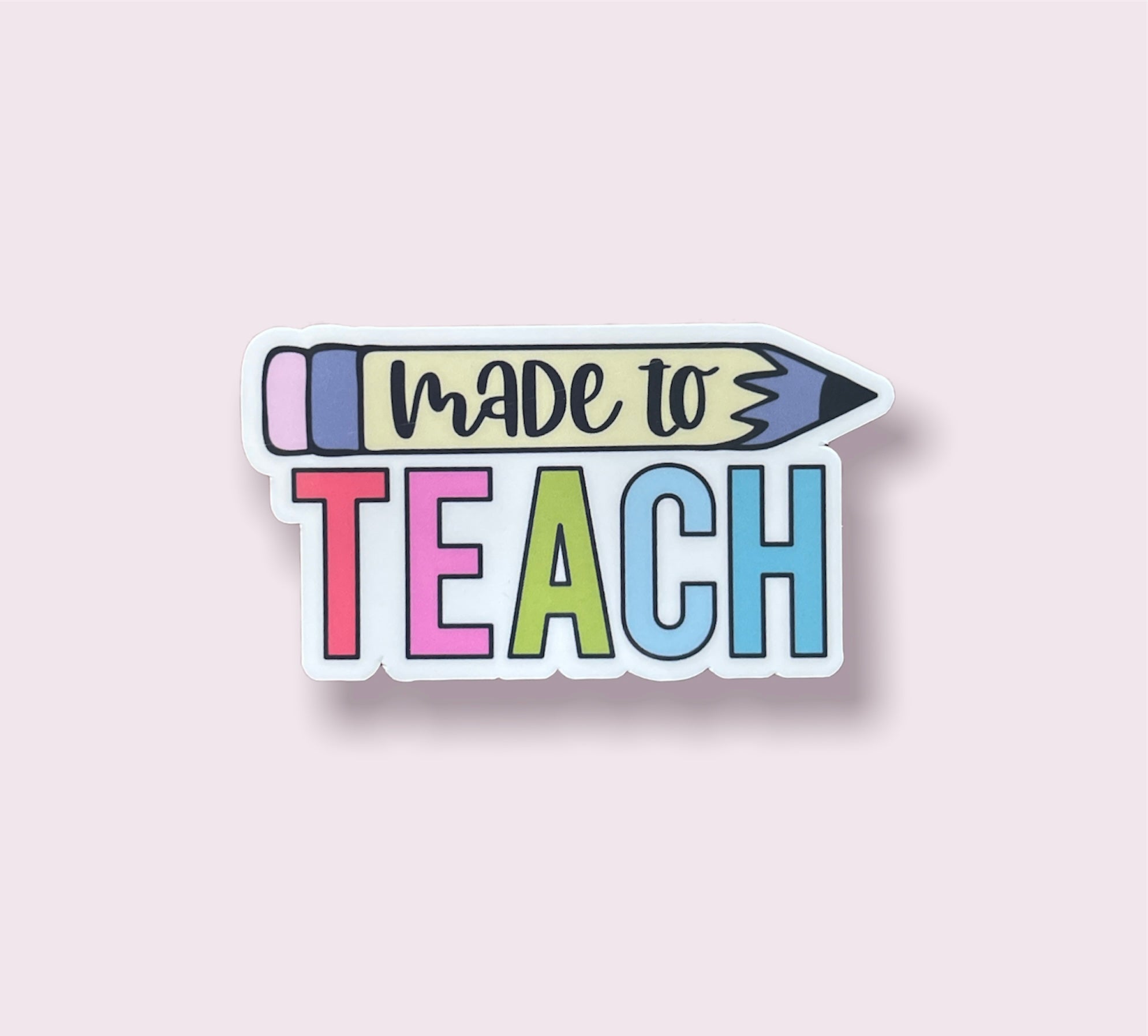 Proud Teacher Sticker