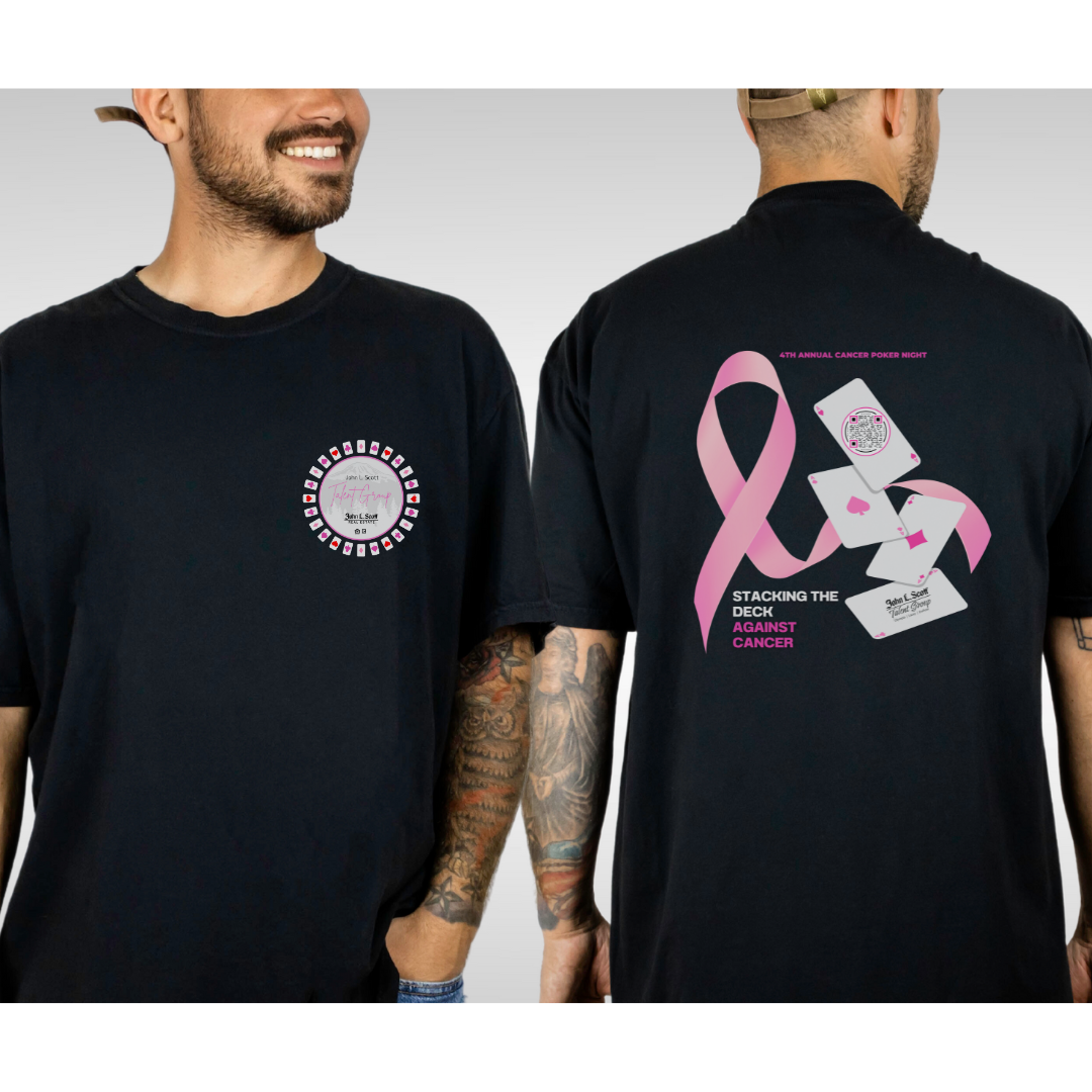 4th Annual Breast Cancer JLS Poker TShirt