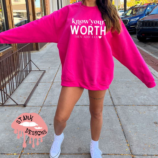 Know your worth, then add tax