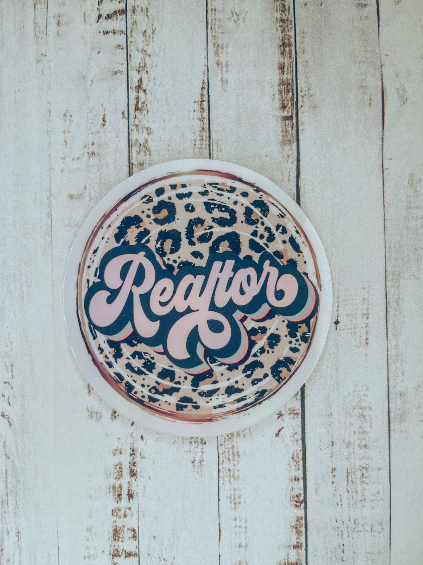 Realtor Retro Sticker