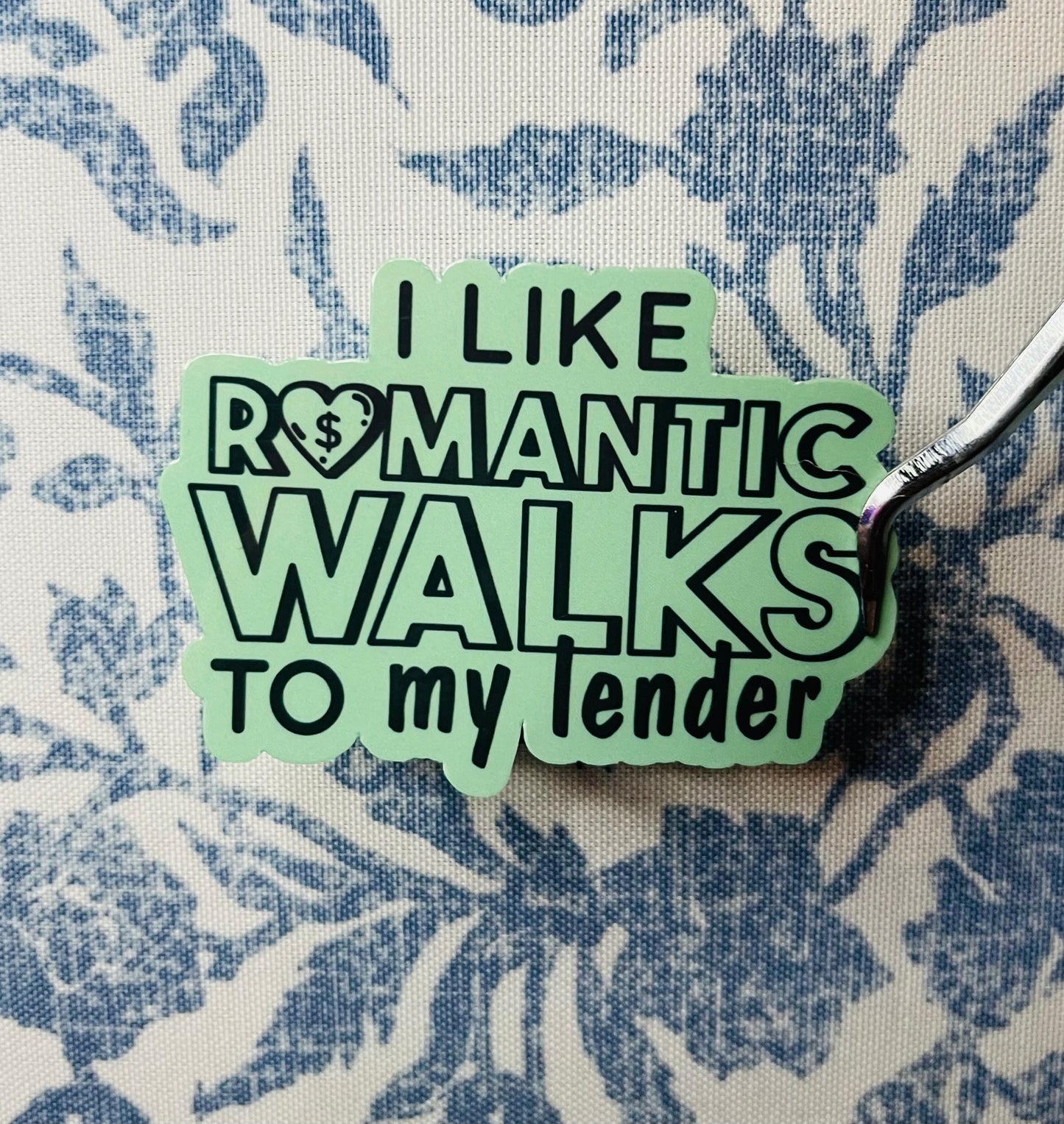 Romantic Walks Sticker