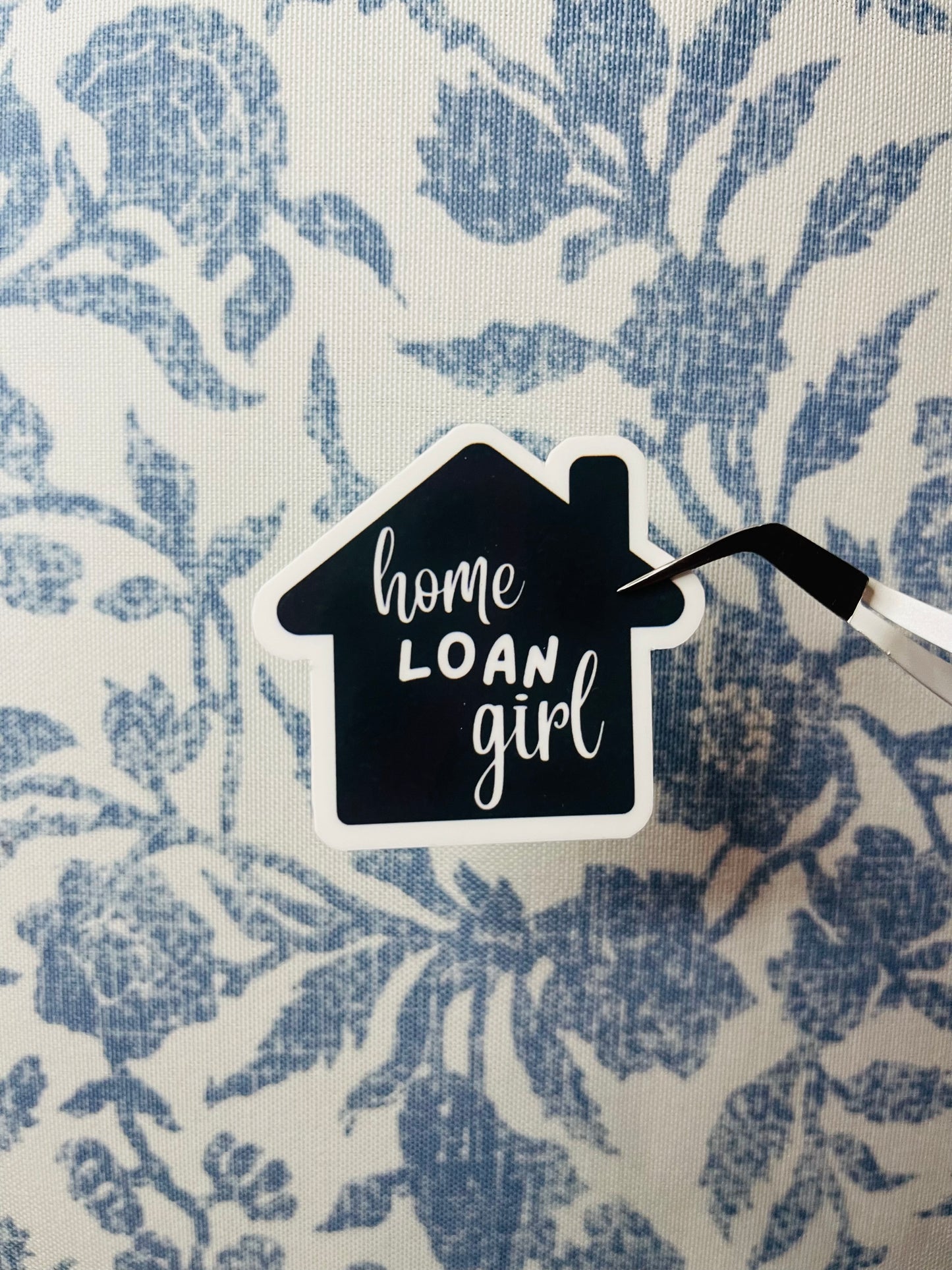 Home Loan Girl Sticker