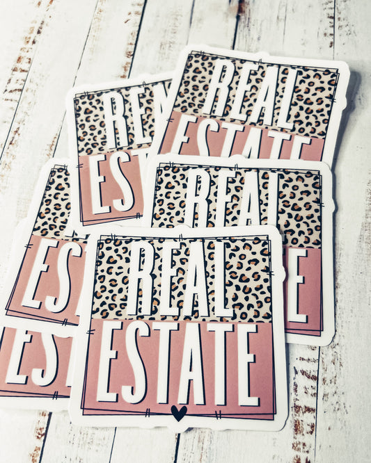Real Estate Sticker